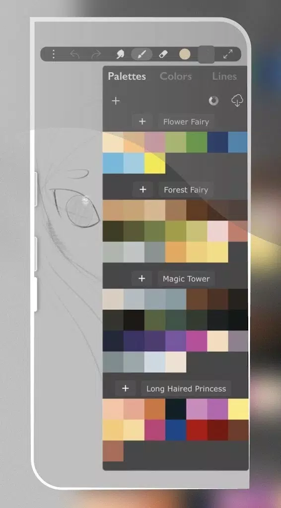 ‎iArtbook Painting Digital App Capture d'écran 1