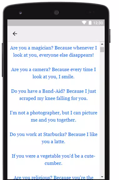 FUNNY PICKUP LINES Tangkapan skrin 3