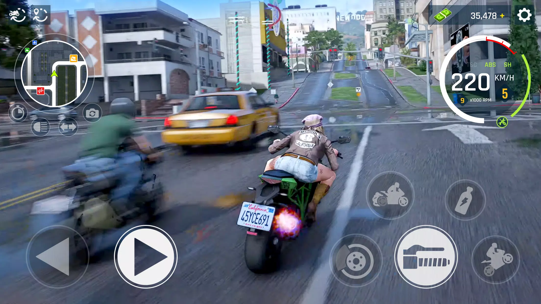 Real Moto Driving Capture d'écran 1