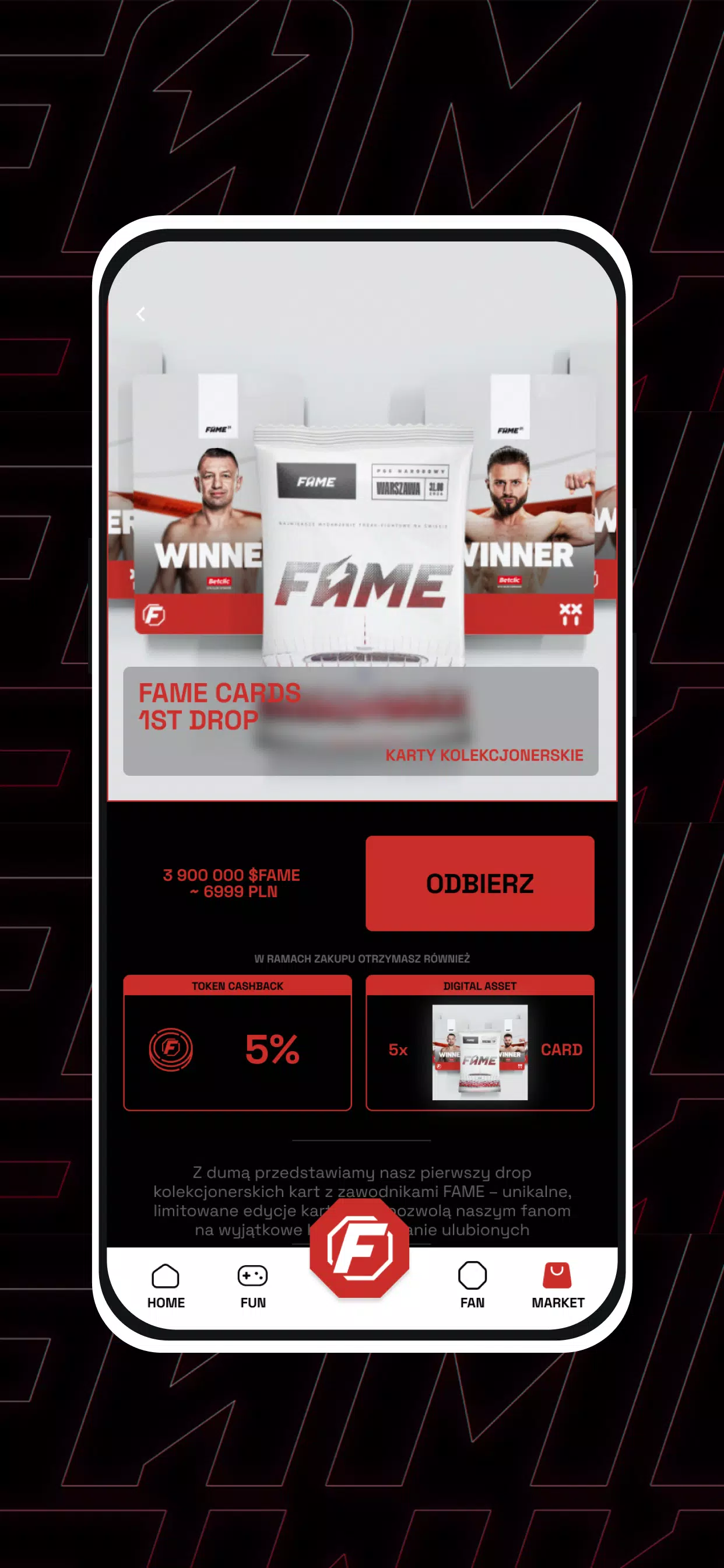 FAME MMA APP 스크린샷 3