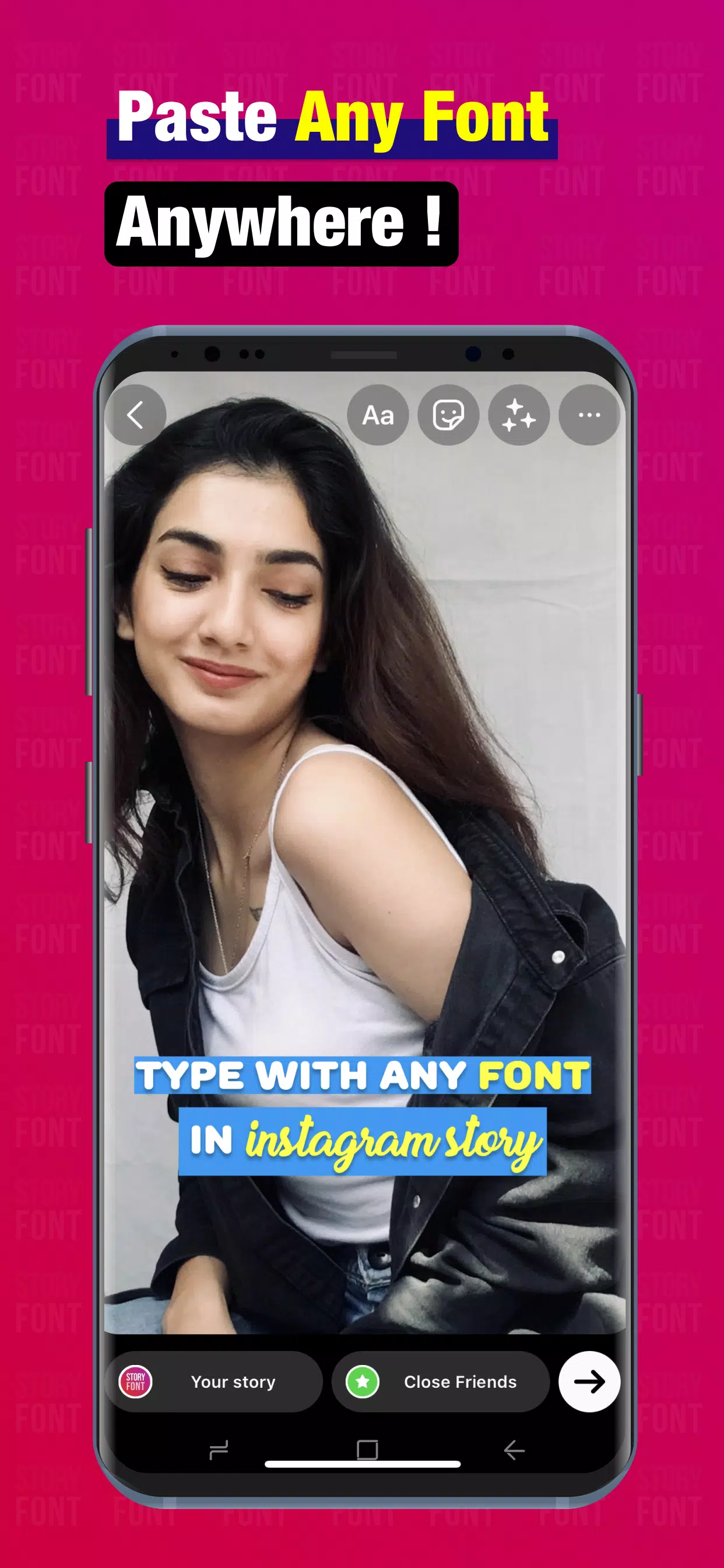 StoryFont for Instagram Story应用截图第1张