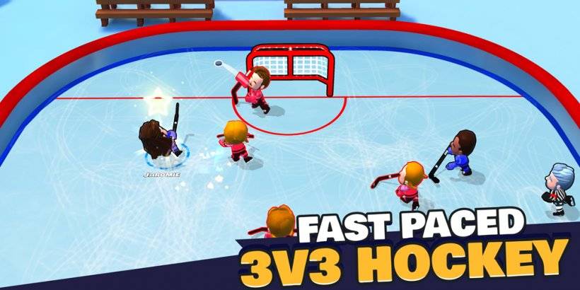ポケットホッケースターズは、ペースの速い3V3ホッケーアクションを手のひらにもたらします。