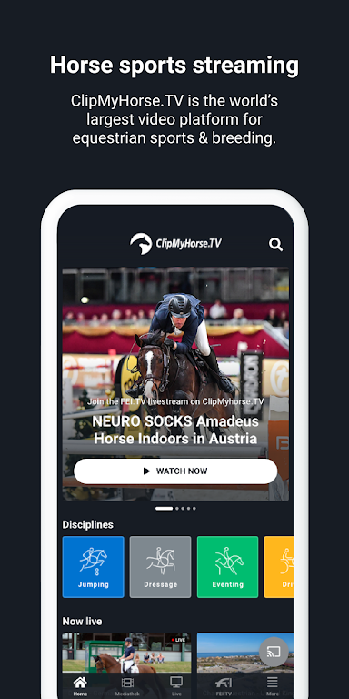 ClipMyHorse.TV & FEI.TV應用截圖第2張