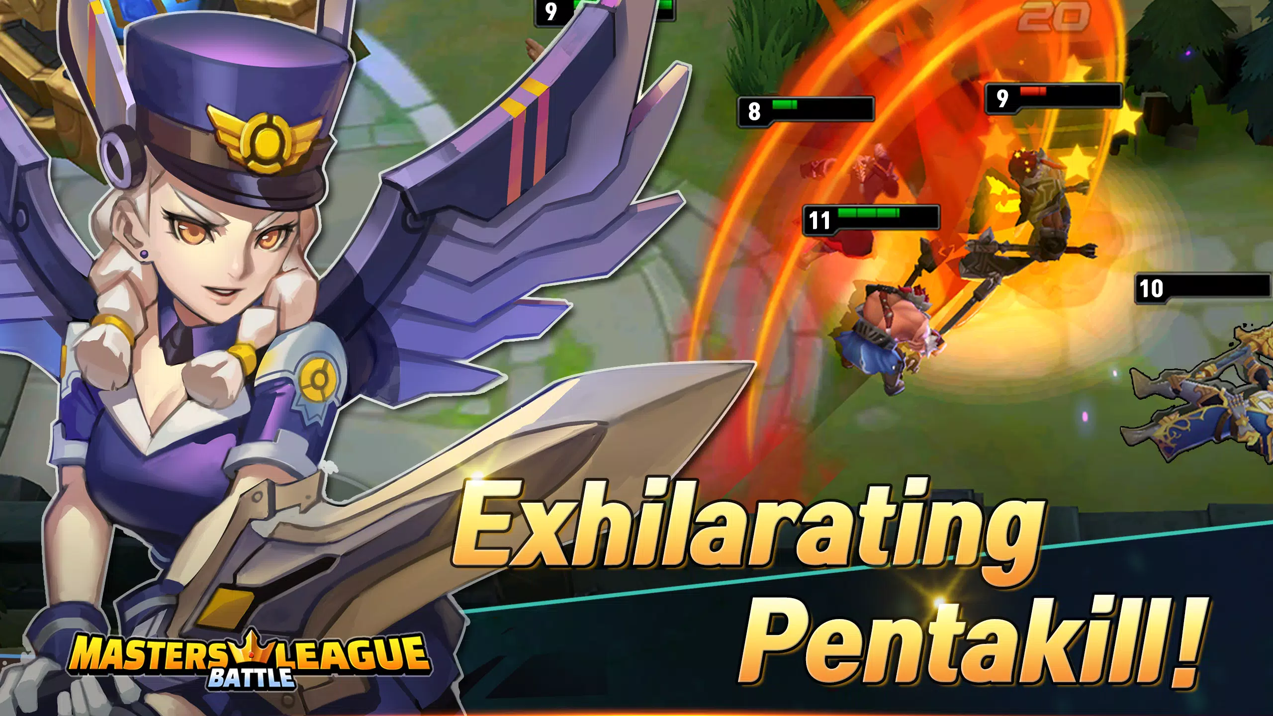 Moba League:PvP Trainer 스크린샷 3