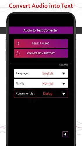 Audio To Text應用截圖第1張