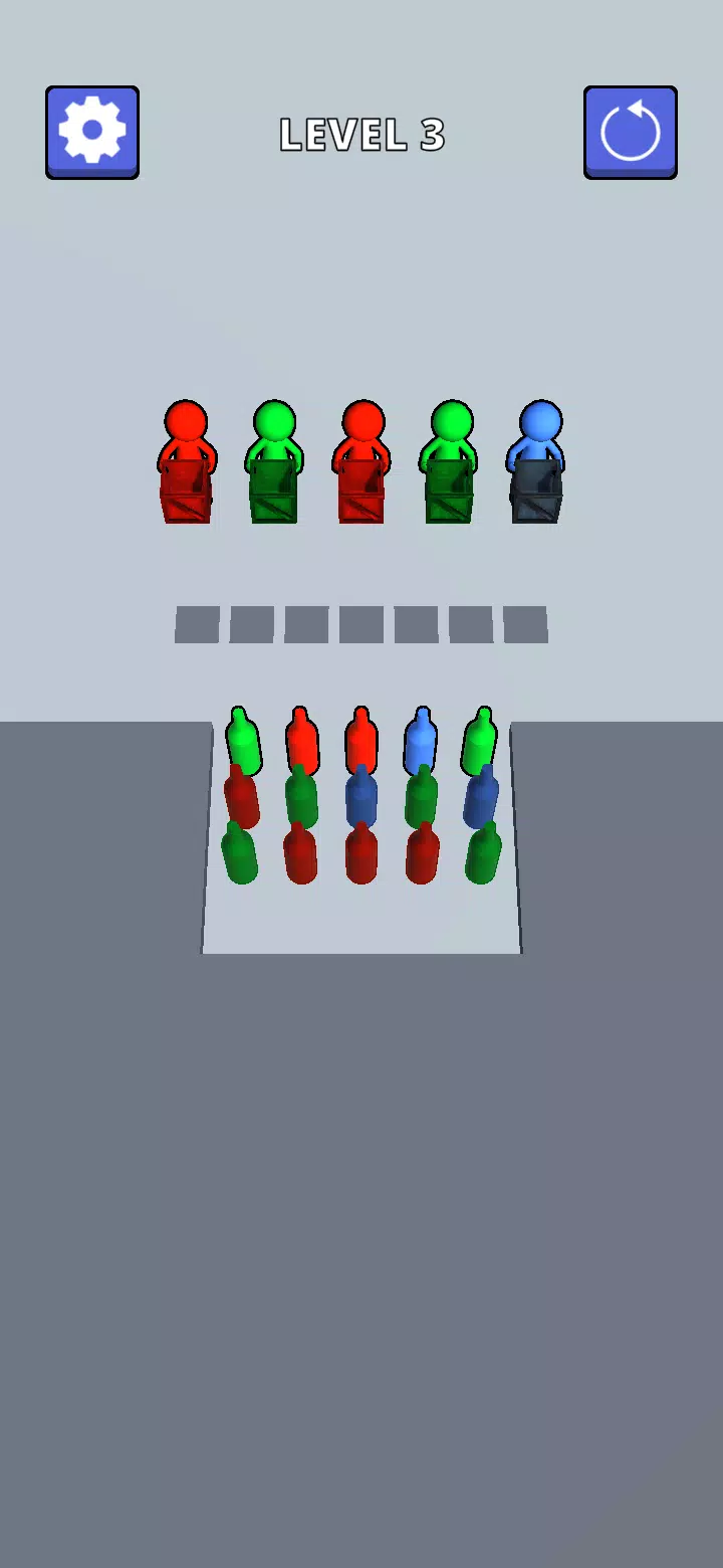 Bottle Sort Jam Captura de pantalla 3