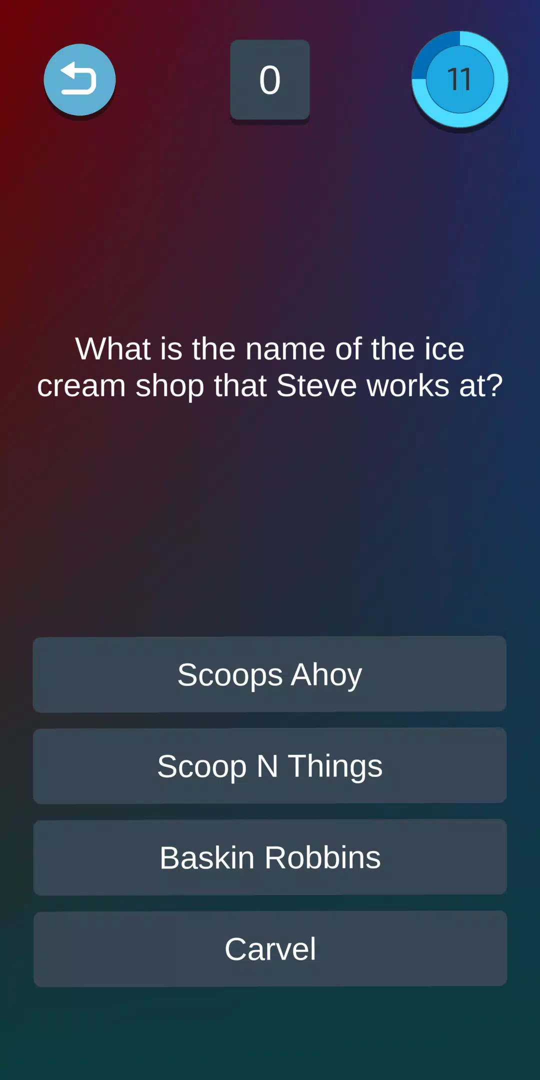 Stranger Things Quiz Captura de pantalla 2