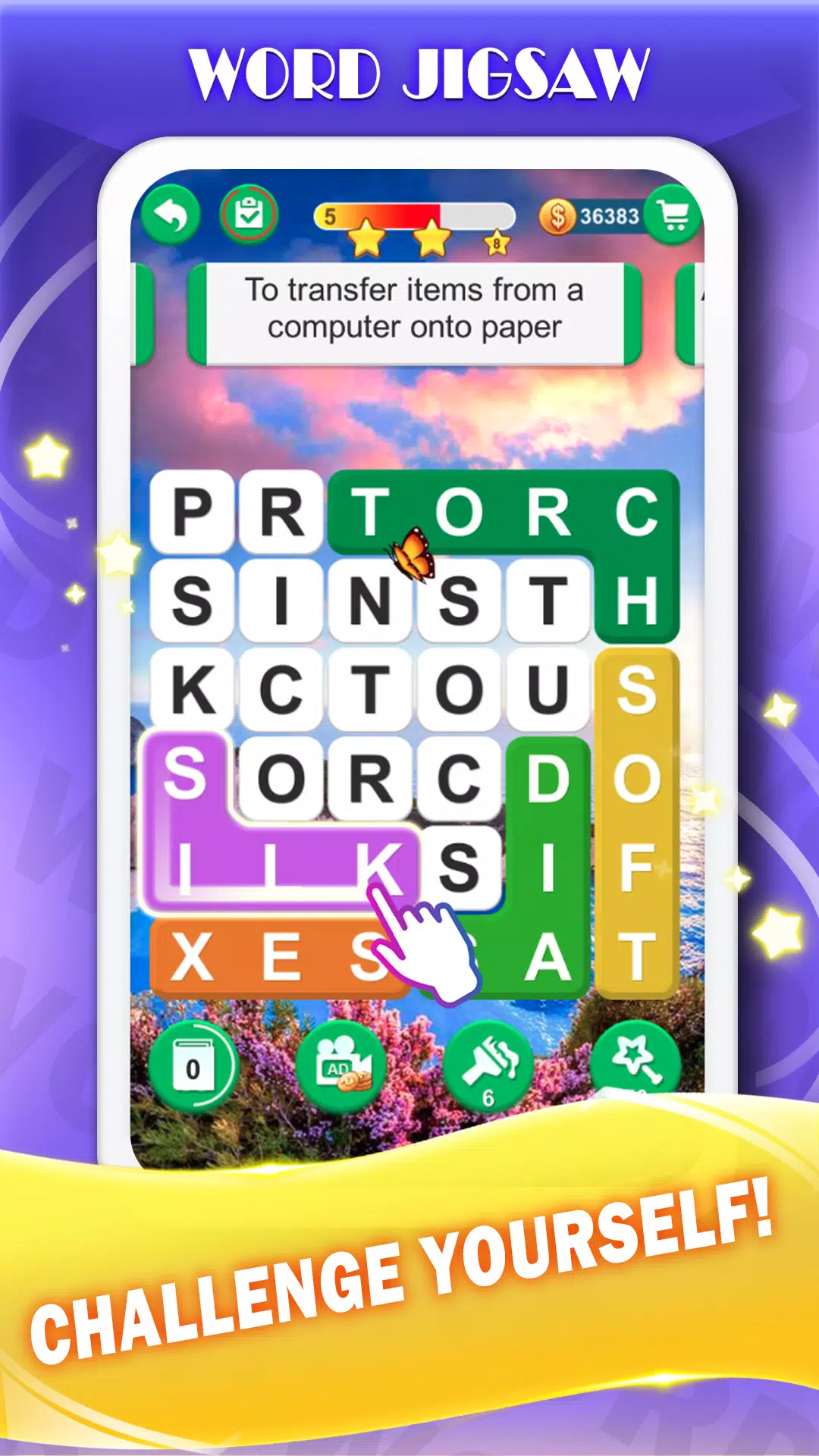 Word Jigsaw Puzzle Captura de tela 1