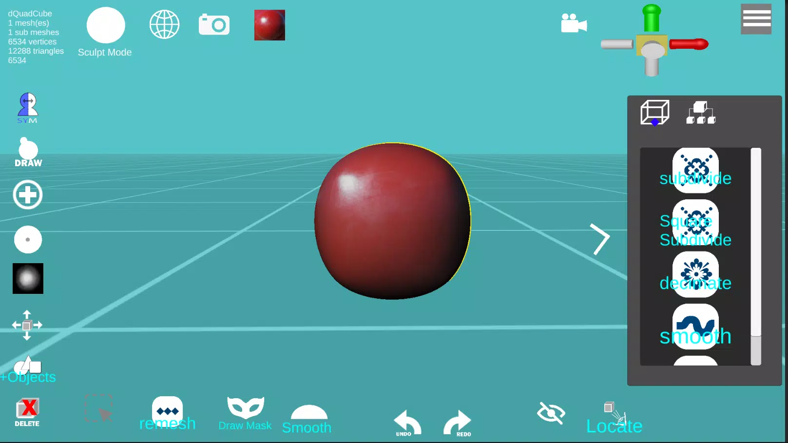 d3D Sculptor应用截图第1张