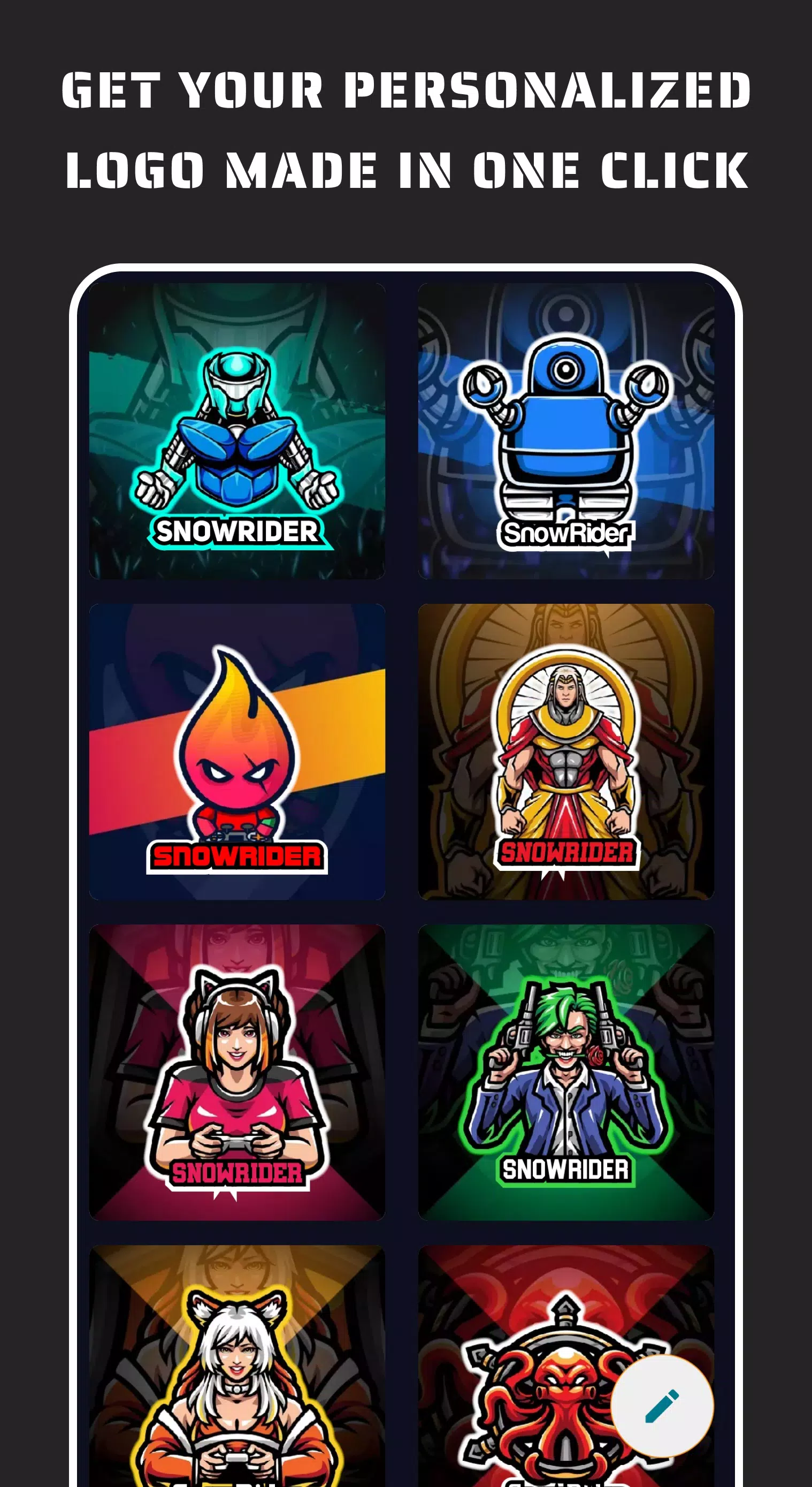 Esportify: Gaming Logo Maker應用截圖第1張