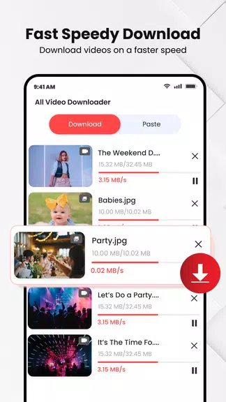 Video Downloader App - Mesh Скриншот 3