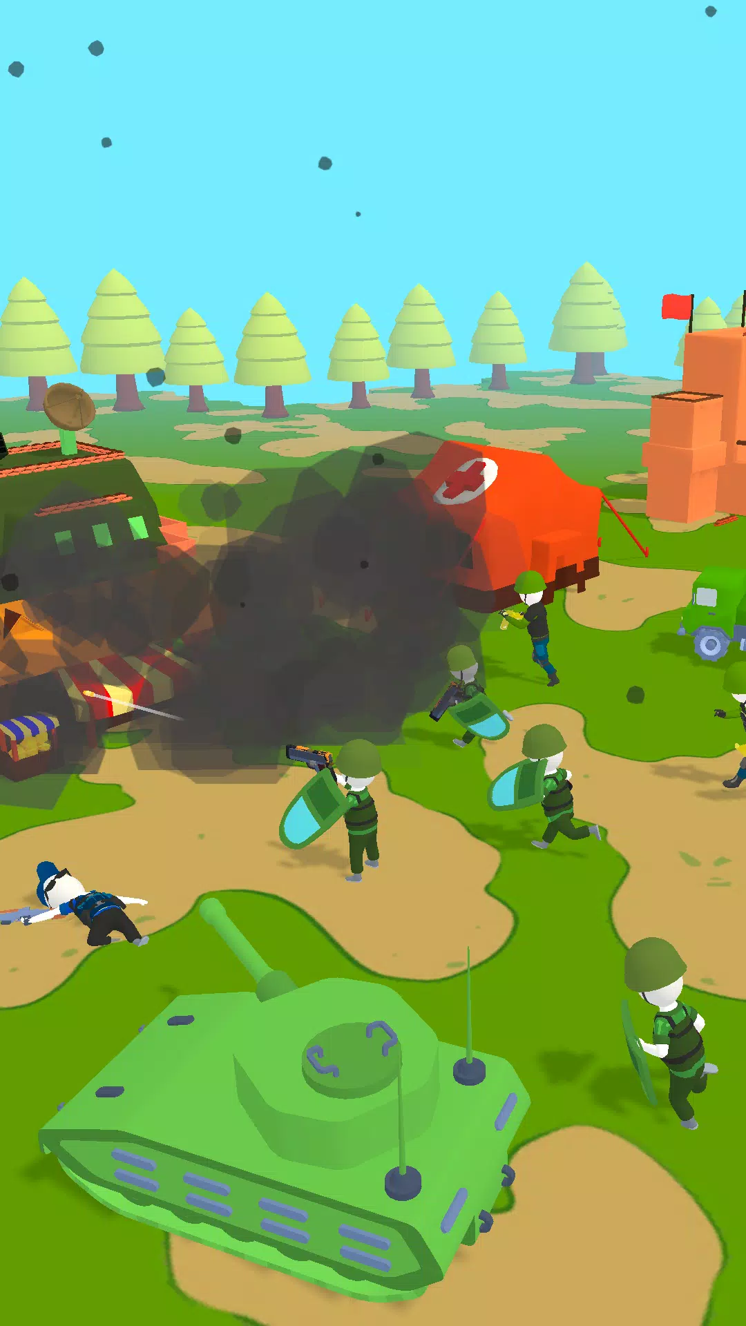 Island Warfare 3D: Guns’ Land Capture d'écran 4