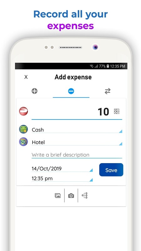 Daily Expenses 3 Schermafbeelding 3