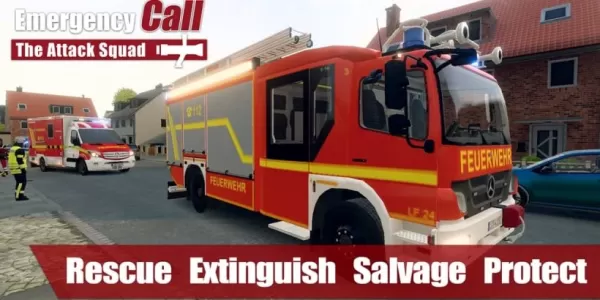 Notruf 112: Realistischer Feuerwehr-Simulator gestartet