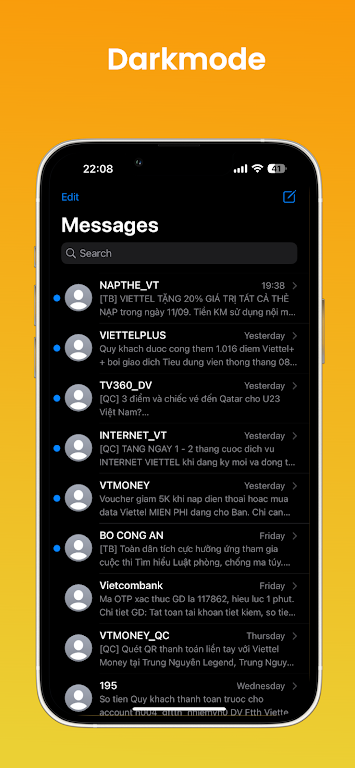 Messages iOS 17 Captura de pantalla 4