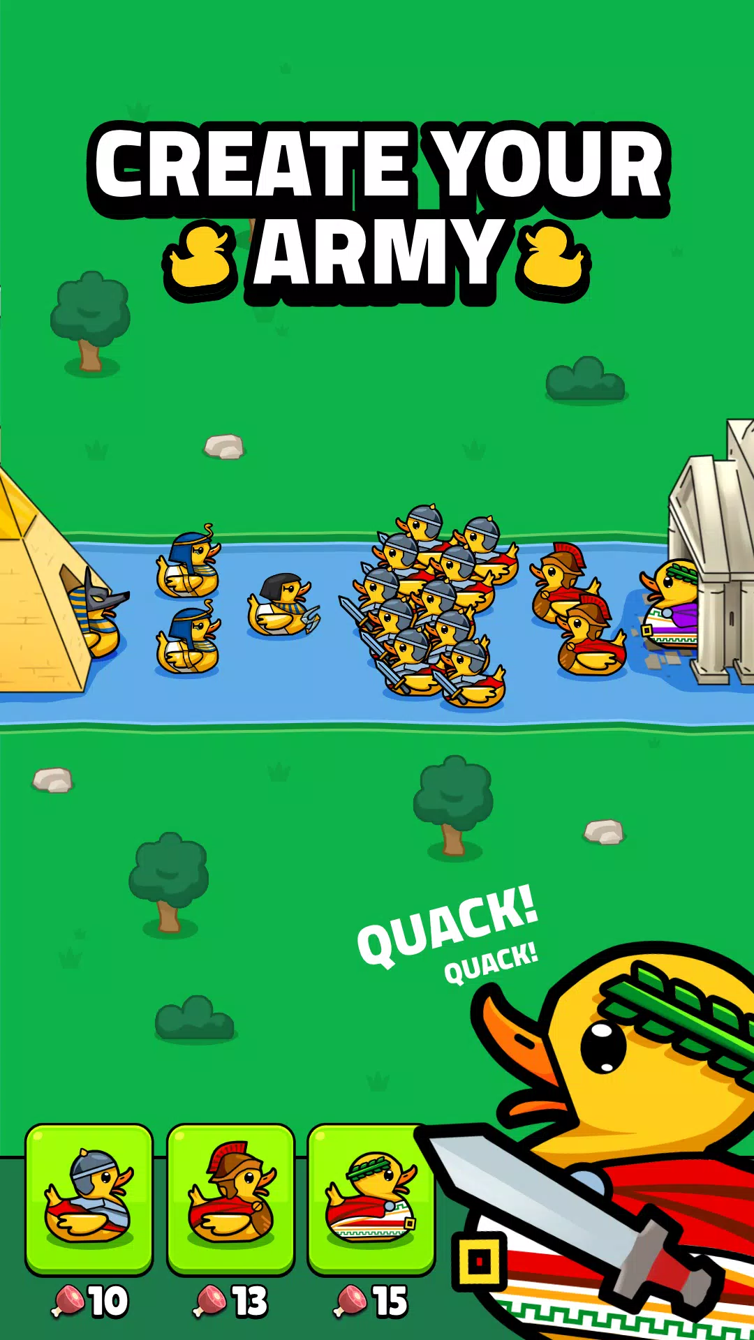 Age of Duck Warriors: War Game应用截图第4张