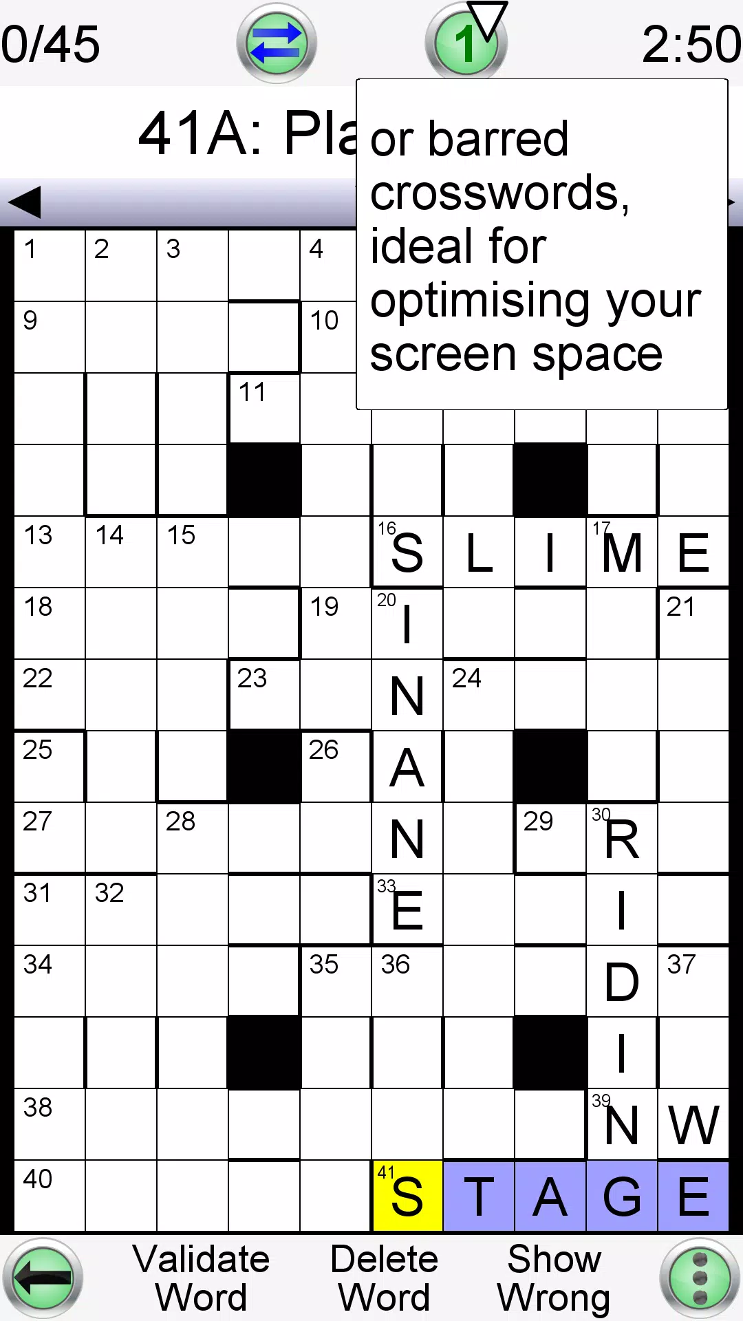 Arrow Crossword Schermafbeelding 3