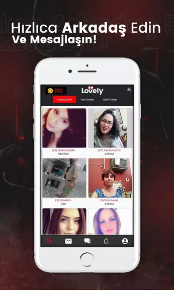 Lovely - Sevgili Bul Скриншот 1