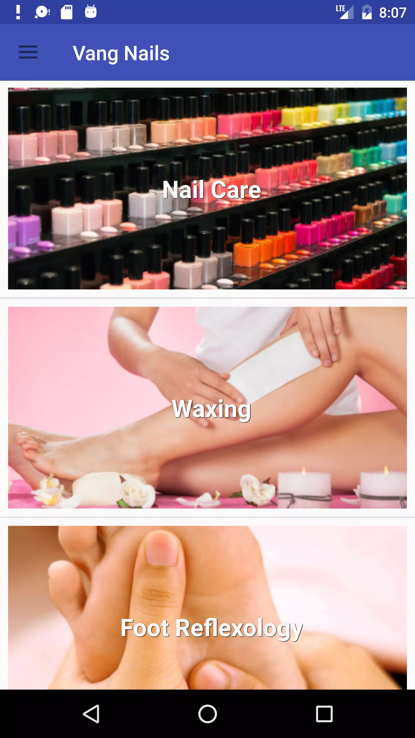 Vang Nails - Demo Captura de tela 2