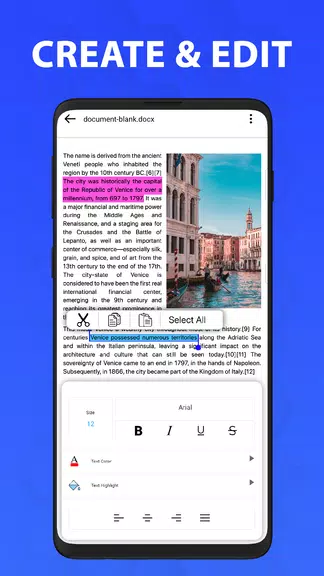 Office Reader - Docx reader Captura de pantalla 3