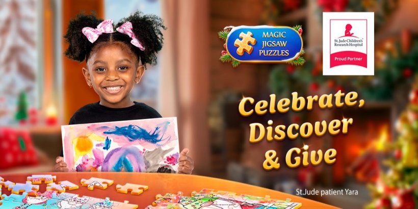 Ang magic jigsaw puzzle ay naglulunsad ng dalawang bagong pack para sa St. Jude