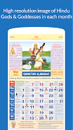 English Calendar 2023 Captura de tela 2