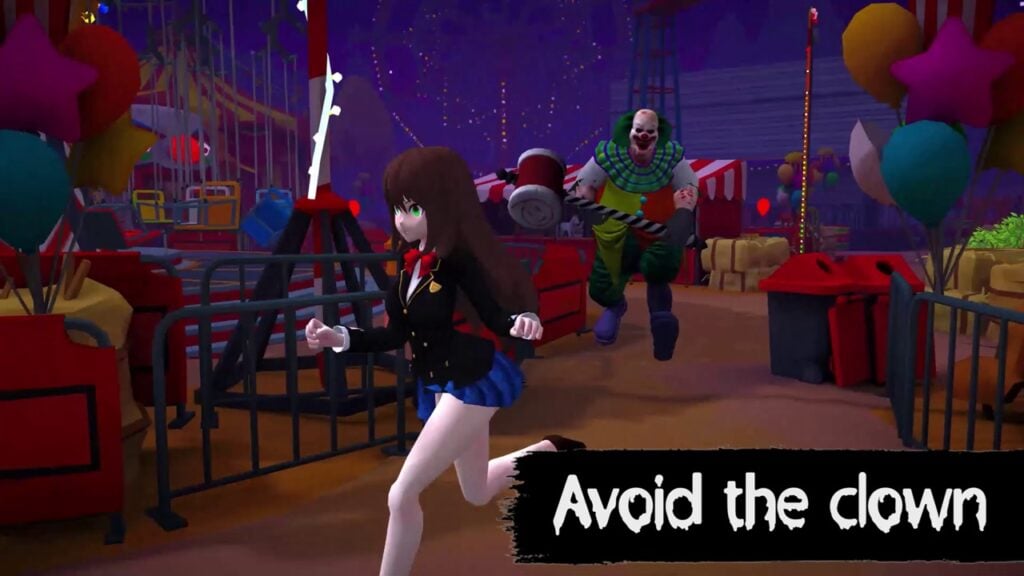 Les filles animées font face à l'horreur du clown: courez ou devenez pennywise!