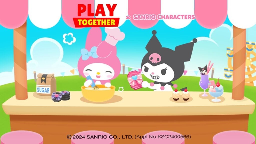 Chơi cùng nhau X Melody & Kuromi của tôi: Trò chơi những món ăn ngon!