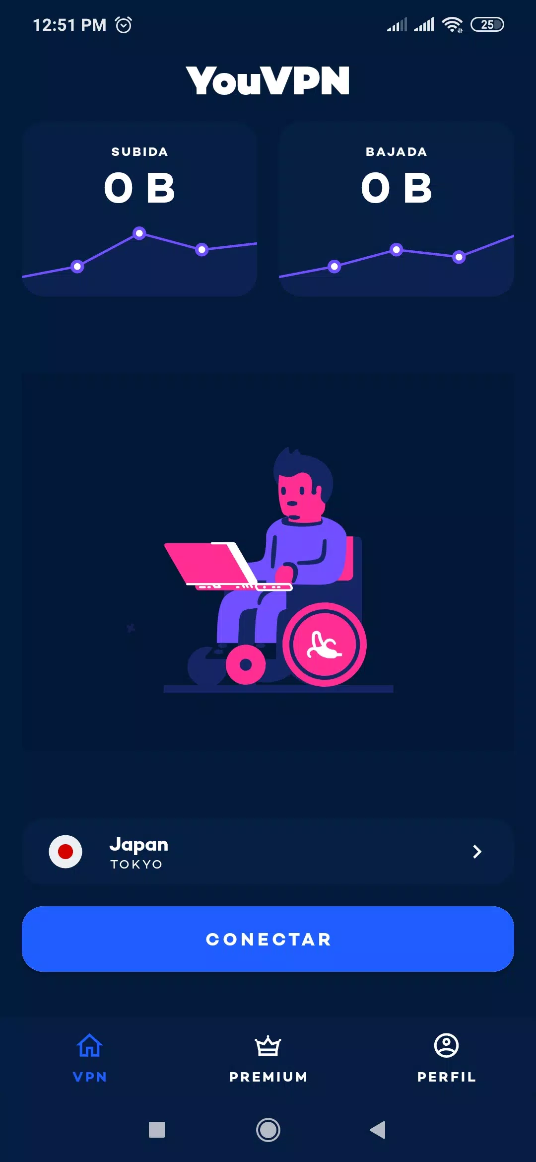 YouVPN: VPN Gratis 2021, VPN Servidor Proxy Rápido 스크린샷 2