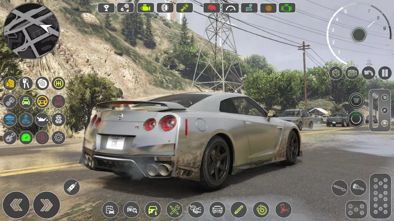 GT-R Car Race Скриншот 3