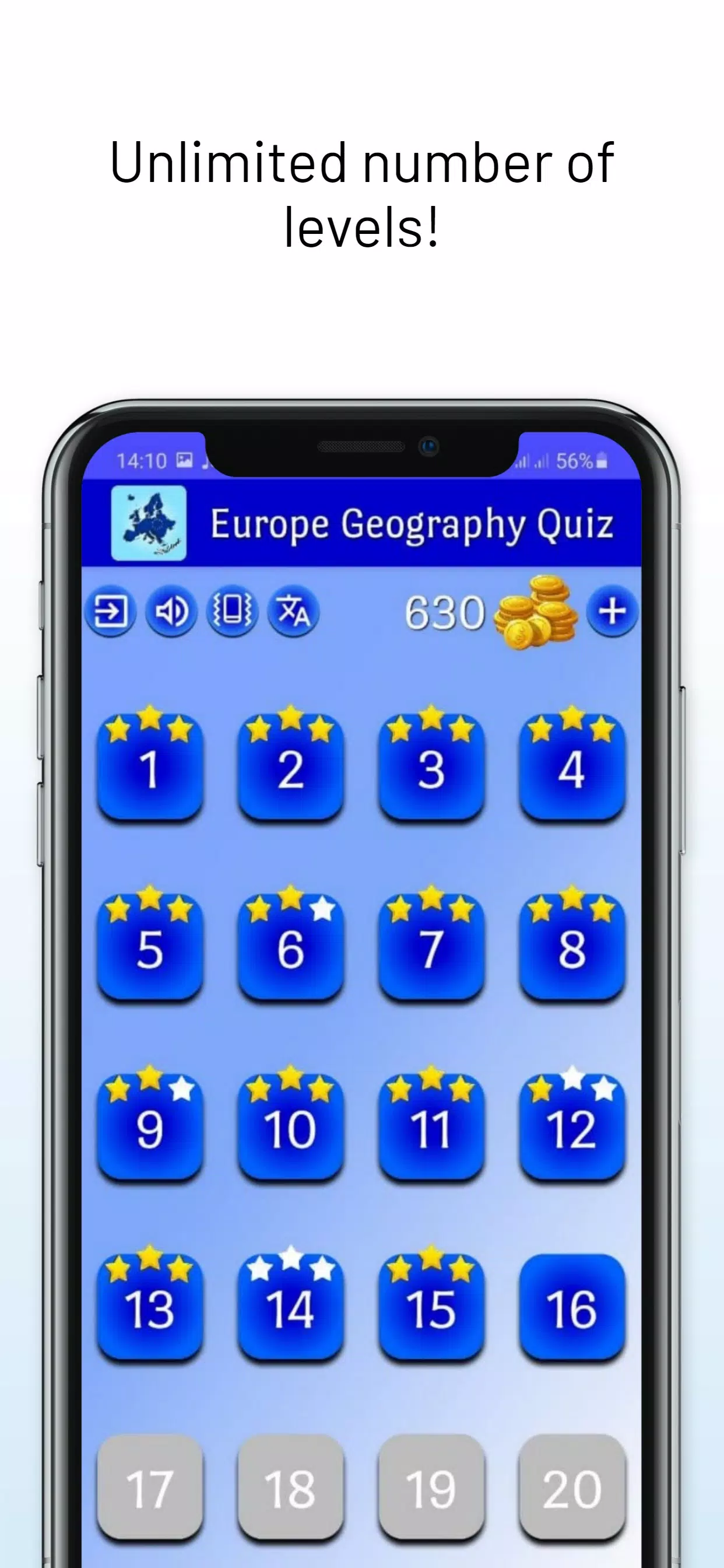 Europe Geography Quiz スクリーンショット 4