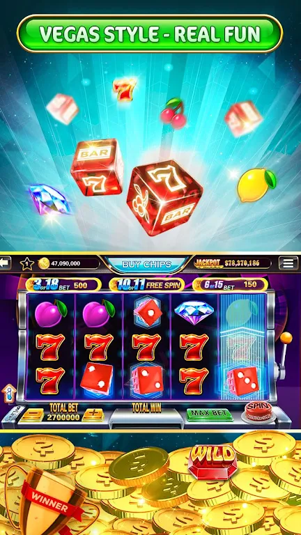 Lucky Vegas Casino: Slots Game Captura de pantalla 4