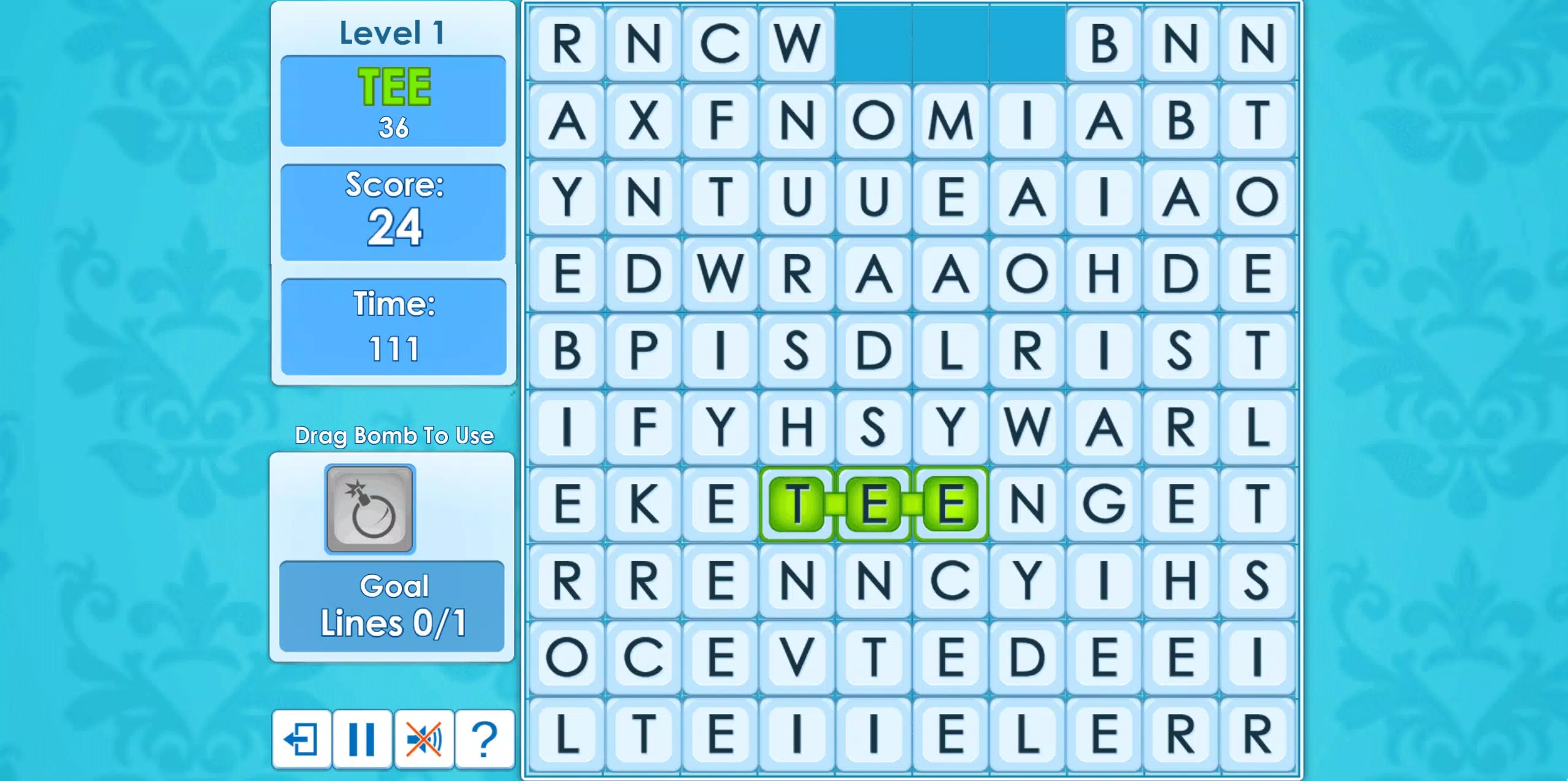 Classic Word Wipe Screenshot 3