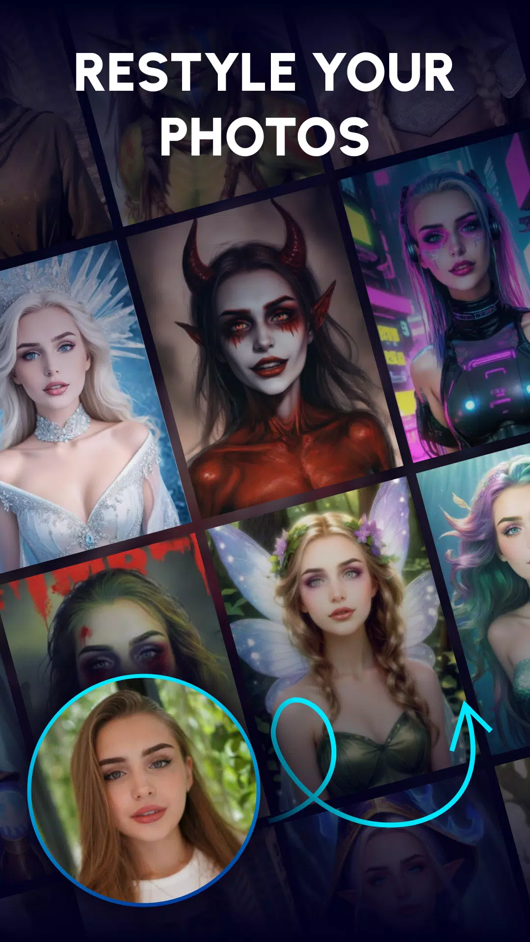 AIO: AI Art & Photo Generator Скриншот 2