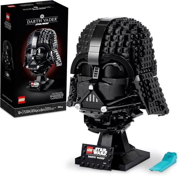 レゴスターウォーズのダースベイダーヘルメット＃75304